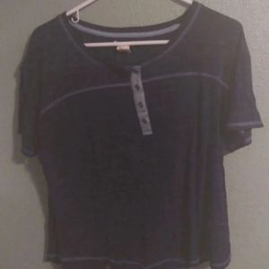 Levi's large blue short sleeve Shirt